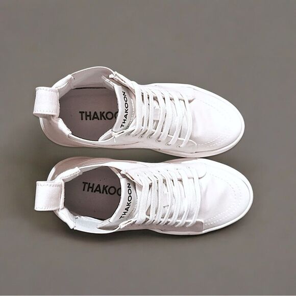 Thakoon Pull-On High Top Lace Up Sneakers - Picture 8 of 16